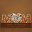 Customized Flower Print Photo LED Night Light, Birthday Flower, Gift For Mom, Gift For Grandma