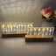 Personalized Acrylic Birthday Month Flower Night Light Warm Gift For Mother's Day