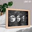 The Moon Look Like This - Personalized Light Photo Frame-Gift for Mom,Family