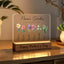 Mum’s Garden Birth Month Flower Personalized LED Night Light – Perfect Mother’s Day Gift for Mum & Grandma