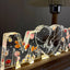 Mom Holds Kids Hands Everything We Are Is Because Of You - Personalized 3D LED Light Wooden Base - Gift For Mom, Mother's Day Gift