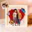 Personalized Butterfly Photo, Flower Shadow Boxgift For Mother's Day