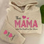 Personalized Hoodie This Mama Wears Her Heart On Her Sleeve Custom  Design Exquisite Mother's Day Gift