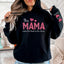 Personalized Hoodie This Mama Wears Her Heart On Her Sleeve Custom  Design Exquisite Mother's Day Gift