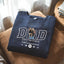Custom Embroidered Photo Dad Sweatshirt – Personalized Portrait Crewneck Gift for Father’s Day, Birthday Gift for Dad, Papa, Daddy