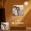 Customizable Photo Music Plaque Night Light | Mother's Day Gifts