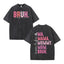 Vintage Wash “BRUH” Mom Graphic Tee – Retro Washed Cotton T-Shirt, Front & Back Print
