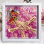 (with Ring & Manicure)Personalized Mommy Holding Hands Shadow Box with Ring & Manicure – Custom Kids Names Floral Heart Frame, Mother’s Day Gift