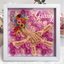 Personalized Grandma Hand Holding Shadow Box – Custom Names Rose Heart Frame for Nana | Mother’s Day Gift from Grandkids