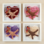 Personalized Grandma Hand Holding Shadow Box – Custom Names Rose Heart Frame for Nana | Mother’s Day Gift from Grandkids