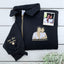 Custom Photo Embroidered Quarter Zip Sweatshirt | Personalized Gift for Mom & Grandma