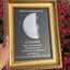 Custom Moon Phase With Custom Text - Commemorative Gift for Mom