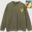 Custom Personalized Dad Portrait Embroidered Washed Sweatshirt, Hoodie & T-Shirt