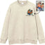 Custom Personalized Dad Portrait Embroidered Washed Sweatshirt, Hoodie & T-Shirt