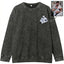 Custom Personalized Dad Portrait Embroidered Washed Sweatshirt, Hoodie & T-Shirt