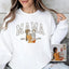 Custom Embroidered Sweatshirt with Mama and Kids Portrait | Mother's Day Gift