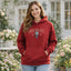 Custom Embroidered Sweatshirt with Mama and Kids Portrait | Mother's Day Gift