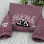 Custom Embroidered Sweatshirt with Mama and Kids Portrait | Mother's Day Gift