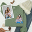 Custom Mama,Mom Portrait Embroidered T-shirt Sweatshirt | Gifts for Mom