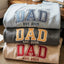 Custom Embroidered Dad Sweatshirt with Multilayer Outline