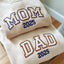 Custom Embroidered Dad Sweatshirt with Multilayer Outline