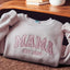 Custom Mama & Dad Embroidered Sweatshirt | Gift for Mom & Dad