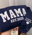 Personalized Embroidered MAMA/DAD Sweatshirt - Custom Kids Names on Sleeve