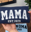 Personalized Embroidered MAMA/DAD Sweatshirt - Custom Kids Names on Sleeve