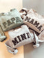 Custom Mom Dad Embroidered Sweatshirt with Year | Gift for Parents