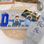 Custom Embroidered DAD Portrait Sweatshirt with Heart on Sleeve Fathers Day Gift for Dad