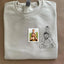 Custom Photo Portrait Embroidered Sweatshirt - Personalized Gift for Dad