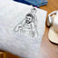 Custom Photo Portrait Embroidered Sweatshirt - Personalized Gift for Dad