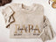 Custom Embroidered PAPA Est Sweatshirt with Kids' Names | Father's Day Gift