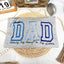 Personalized "Heart on Sleeve" Embroidered Sweatshirt for Dad | Father's Day Gift