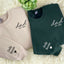 Custom Embroidered Dad Sweatshirt with Kid's Name on Sleeve | Father's Day Gift