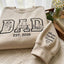 Custom Family Photo Sketch DAD Portrait Sweatshirt | Father's Day Gift