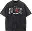 Custom Dad Portrait Embroidered Vintage Washed Sweatshirt | Father's Day Gift