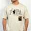 Custom Dad Portrait Embroidered Vintage Washed Sweatshirt | Father's Day Gift