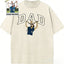 Custom DAD Photo Illustration Vintage Washed Sweatshirt | Father's Day Gift