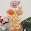 Personalized Mom's Garden Birth Month Diamond Flower Acrylic Block Plaque | Mother's Day Gift