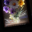 Custom Hug Birth Month Flower Bouquet with Names LED Night Light Frame | Mother's Day Gift