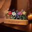 Personalized Grandma's Garden LED Night Light - Custom Birth Month Flowers & Names - Unique Gift for Mom, Nana & Grandma