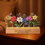 Personalized Grandma's Garden LED Night Light - Custom Birth Month Flowers & Names - Unique Gift for Mom, Nana & Grandma