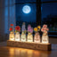 Personalized Nana's Garden LED Night Light - Custom Birth Month Flowers with Names - Acrylic Lamp Gift for Grandma, Mom, Mother's Day