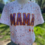 Custom Sequin & Velvet Mama Mom Sweatshirt - Personalized Splatter Paint Mother's Day Gift Shirt