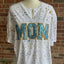 Custom Sequin & Velvet Mama Mom Sweatshirt - Personalized Splatter Paint Mother's Day Gift Shirt