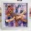 Personalized Mommy Holding Hands Shadow Box – Custom Mixed Skin Tone Hands & Kids Names Floral Heart Frame | Mother’s Day Gift