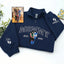 Custom Mama Sweatshirt with Photo - Personalized Embroidered Quarter Zip Pullover | Mother's Day Gift