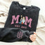 Customize Mom’s Glitter Washed Sweatshirt with Photo – Vintage Wash Clothes, Personalized Mother’s Day Gift