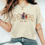 Vintage Washed Custom Embroidered Mum & Kids Portrait Sweatshirt-Mother's Day Gift
